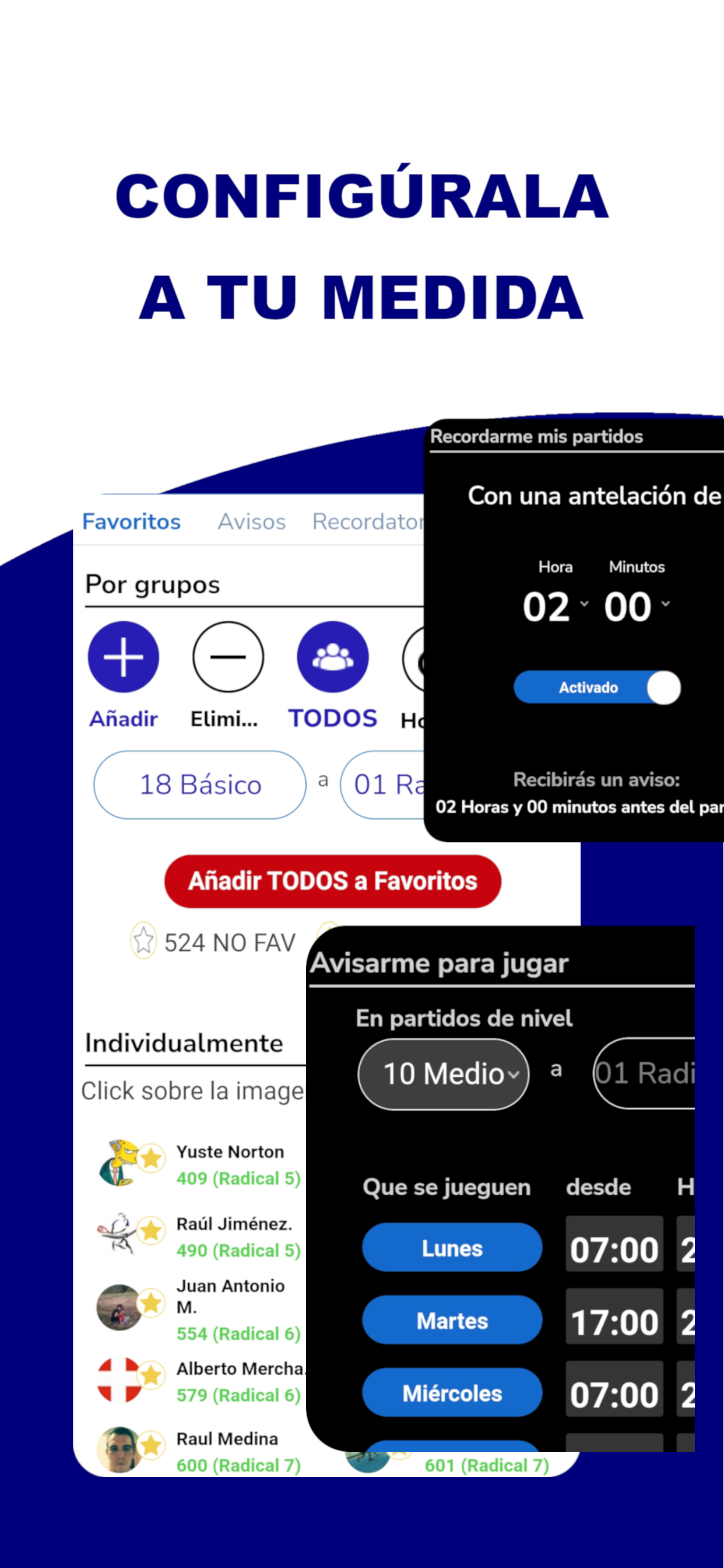 Rádical Padel screenshot 4