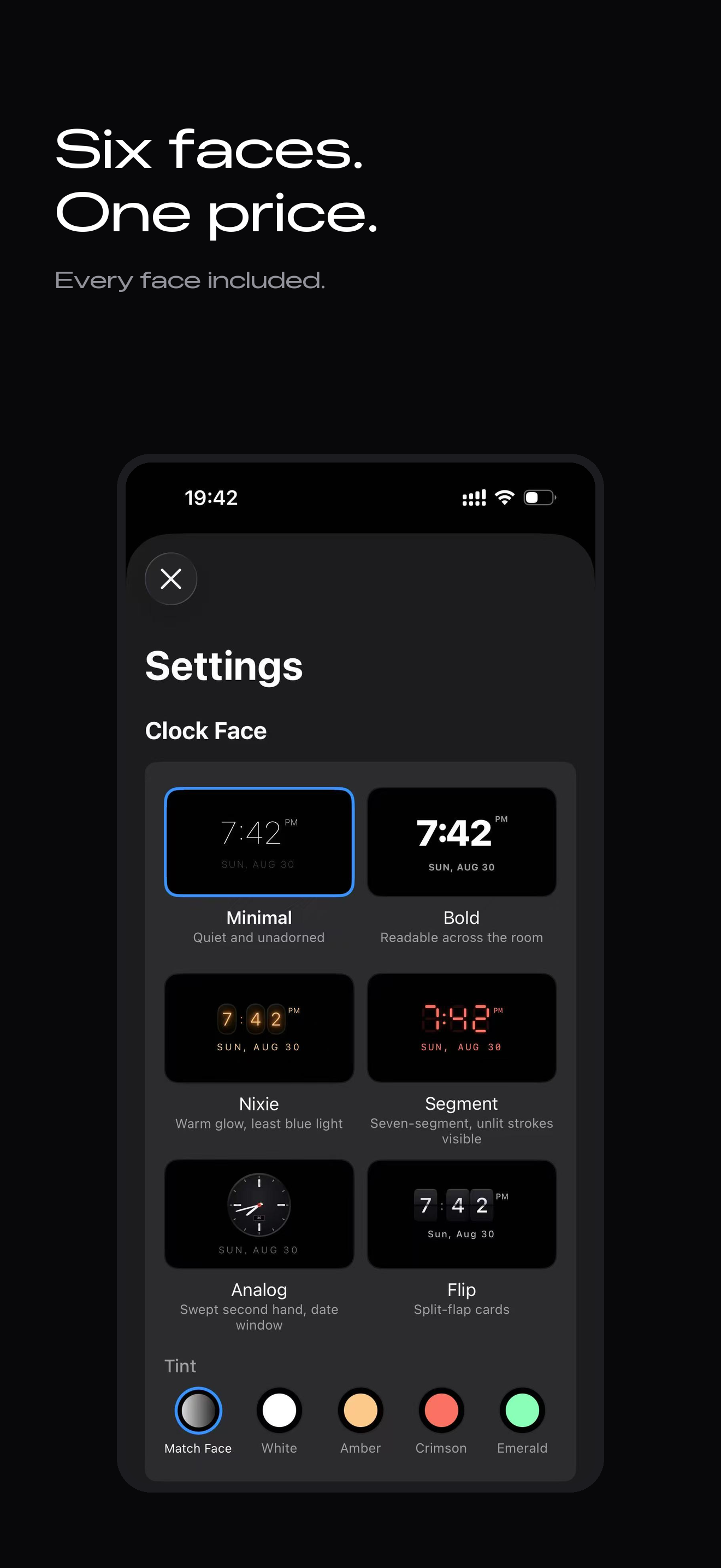Tabletop: Flip Clock & Photos screenshot 3