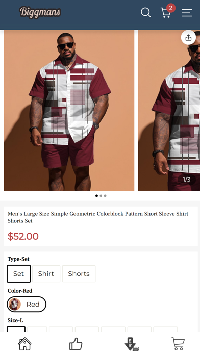 Shop Biggmans Store Screenshot
