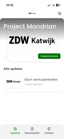 App ZDW Katwijk Screenshot 2 of 2