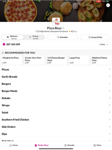 App screenshot