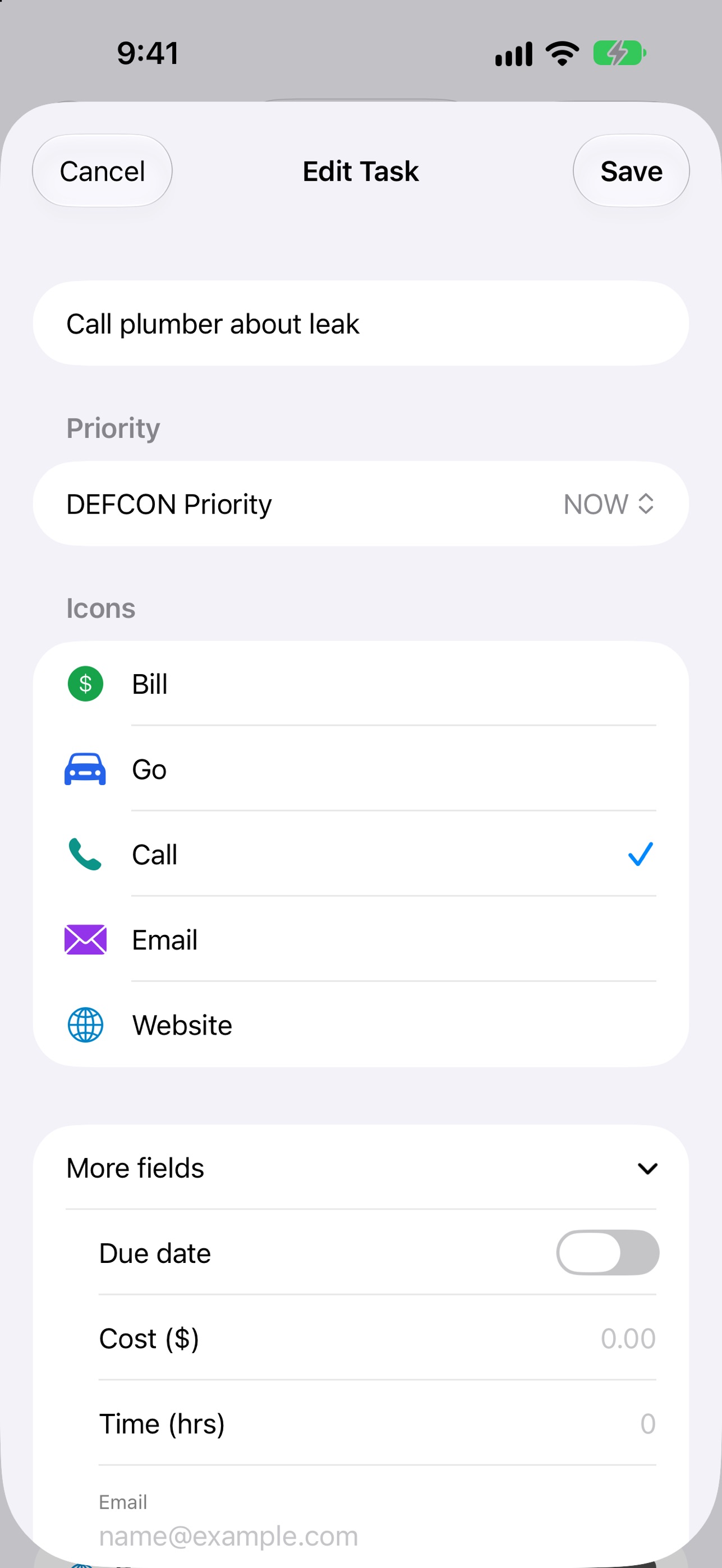Screenshot 3 of DEFCON Todo