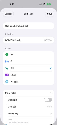 DEFCON Todo screenshot 3