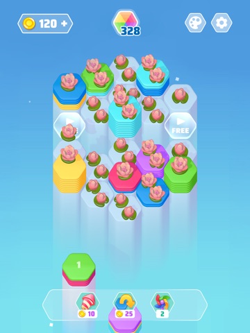 Color Slide - Hexa Puzzle iPad screenshot