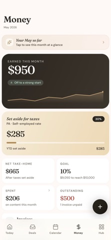 UGC Planner: Run Your Business iPhone screenshot