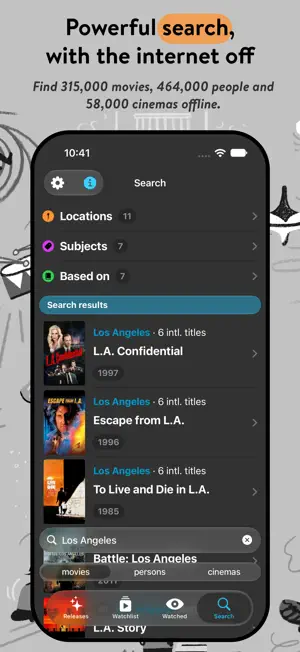Filmlog: Movies & Theaters screenshot 2
