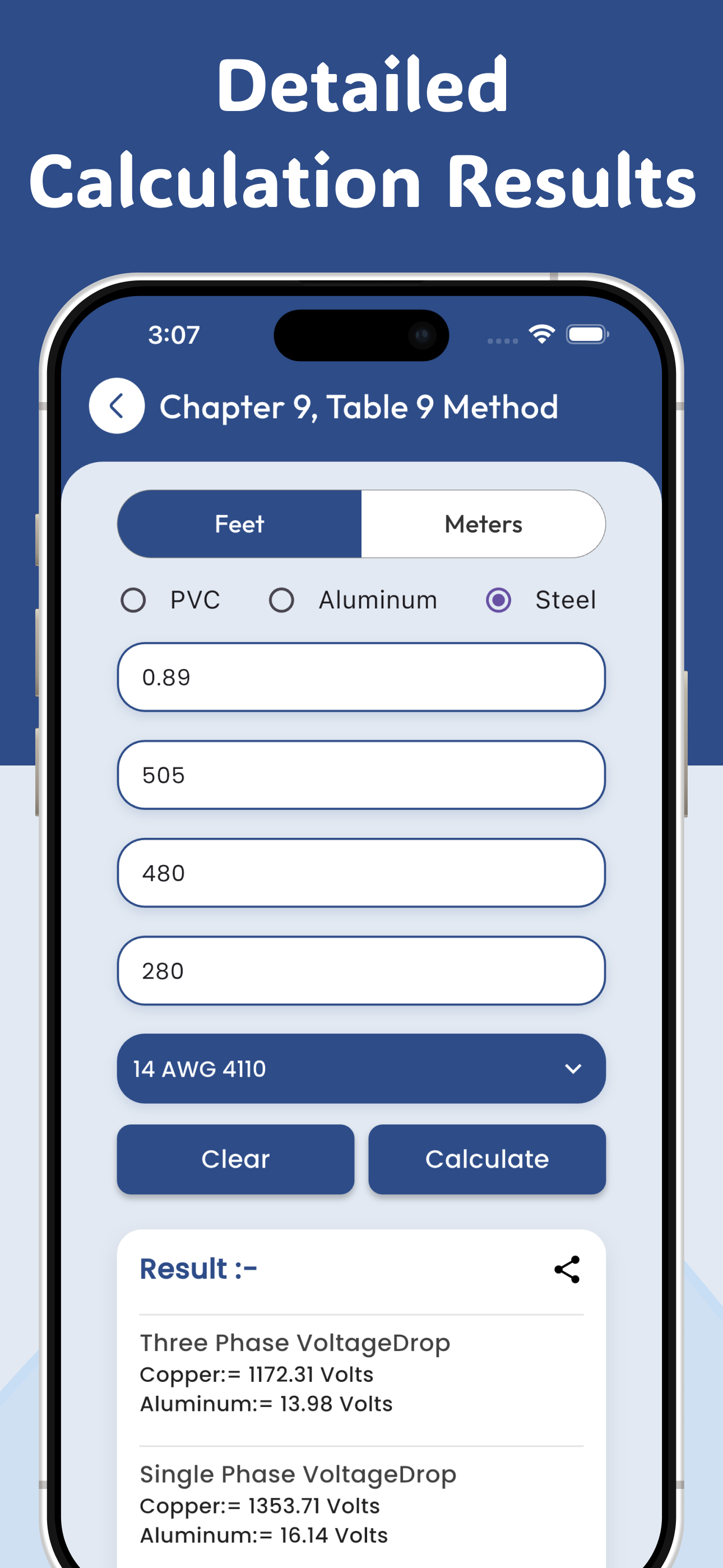 Voltage Drop Calculators screenshot 4