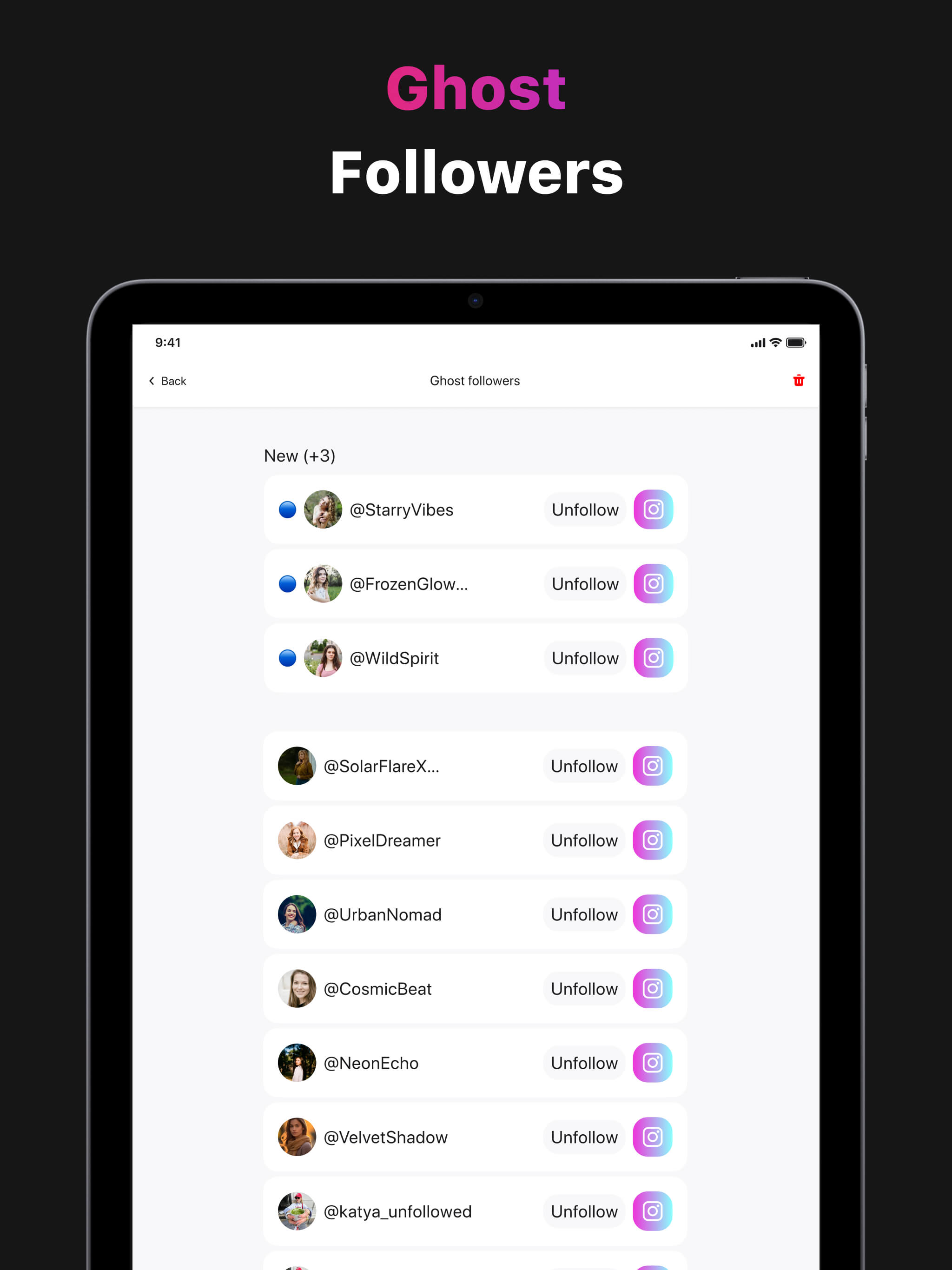 Unfollow Tracker and Reports screenshot 13