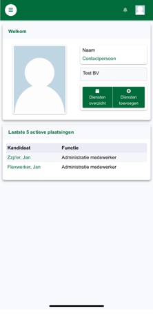 Flex Services Werk Vacatures screenshot