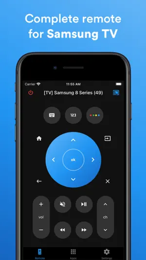 Smart TV Remote for Samsung screenshot 1