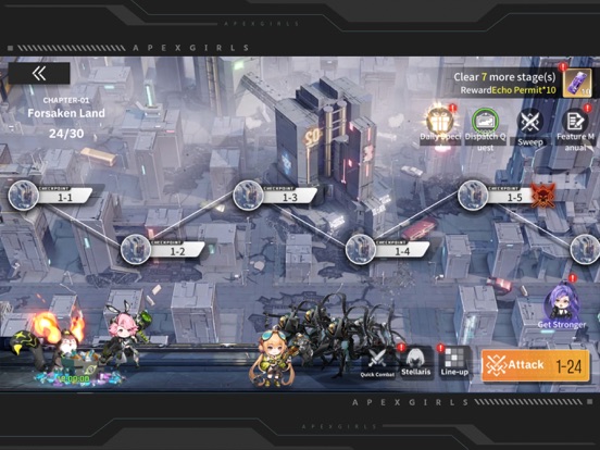 Apex Girls iPad screenshot 8 - Games app