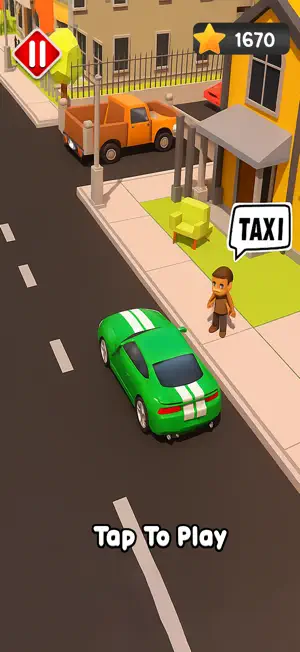 Pick Up Me 3D Taxi Game screenshot 1