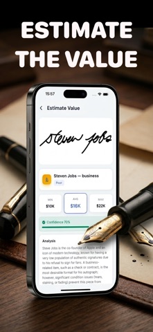 Autograph Identifier & Scanner screenshot