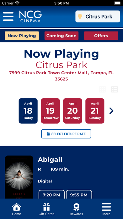 NCG Cinemas Screenshot