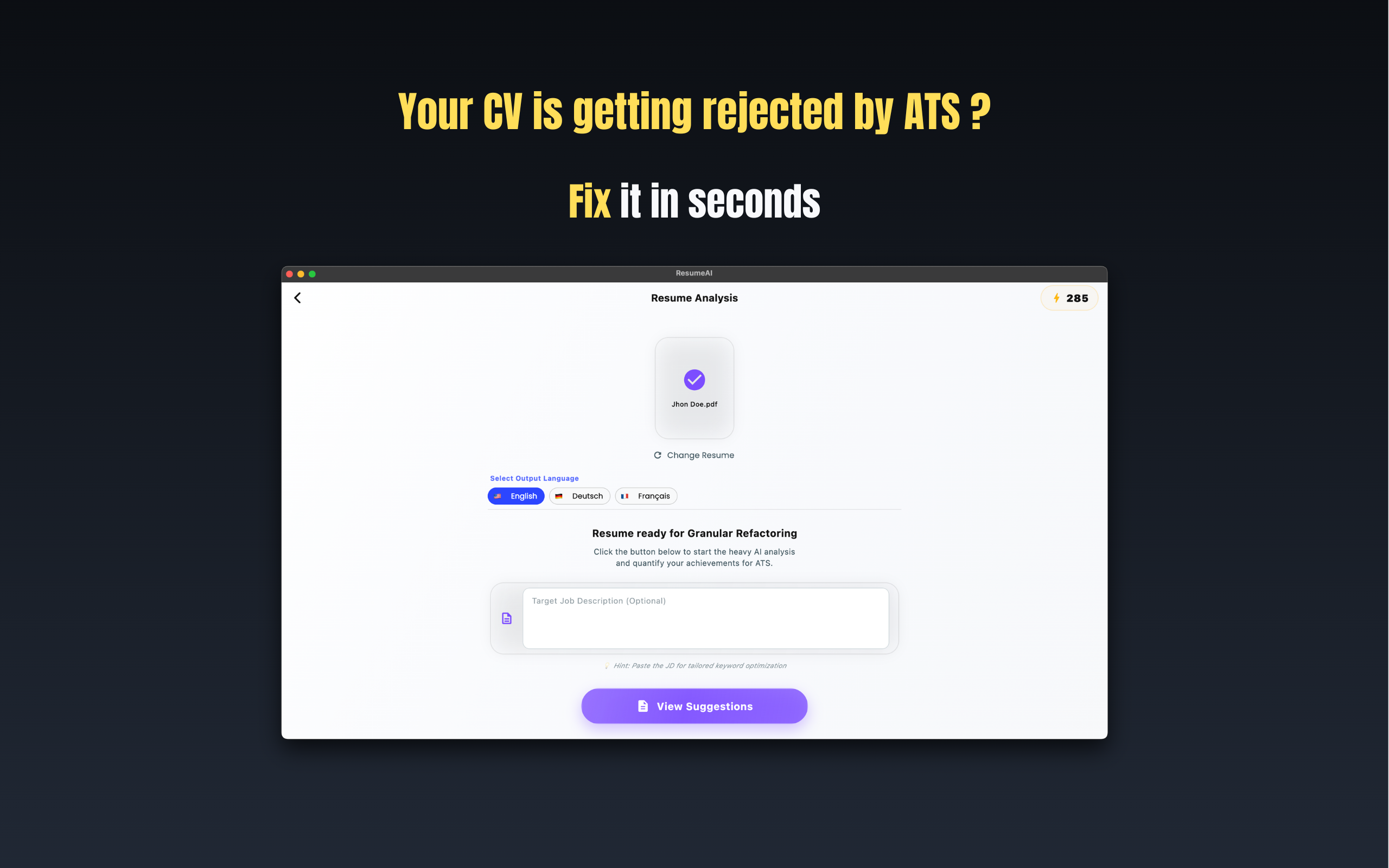 Resume AI Builder: CV Maker screenshot 17