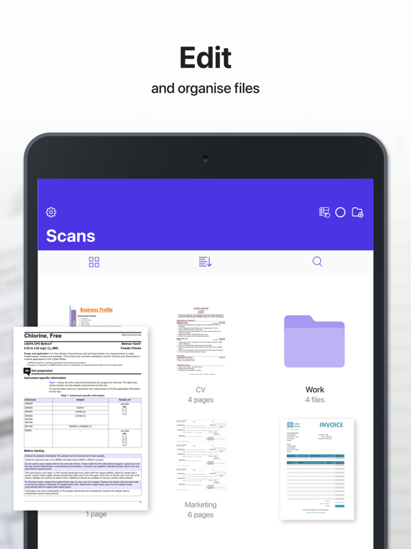 Screenshot #5 pour DocScanner - Document scanner