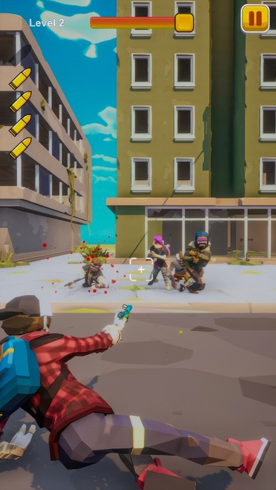 Screenshot #2 pour Polygon Action Shooting Games
