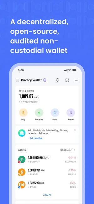 Mixin - Private Crypto Wallet screenshot 3