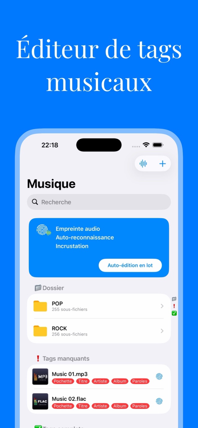 Capture de l’application 2