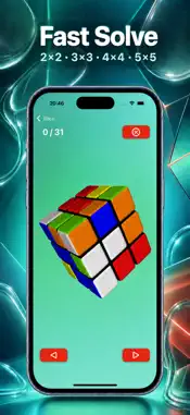 Magic Cube Solver & Timer screenshot 1