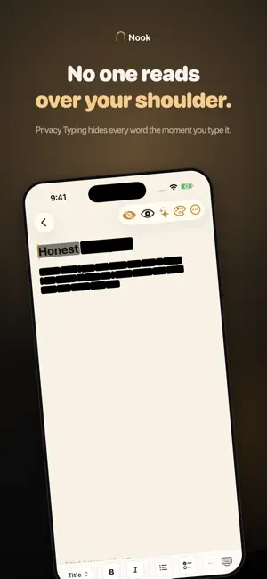 Nook: Private Journal & Diary screenshot 2