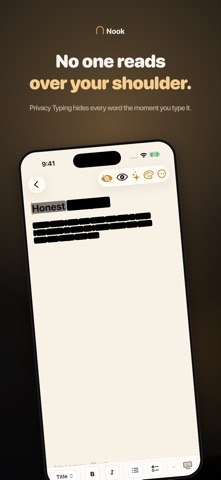 Nook: Private Journal & Diary Screenshot 2 of 10