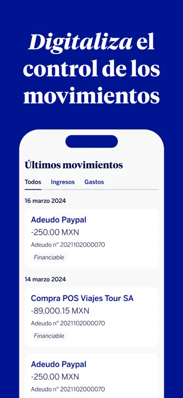 BBVA Empresas México screenshot 4 of 8