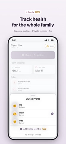 Symptio: Symptom Tracker Screenshot 6 of 6