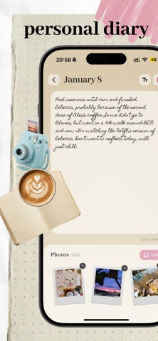 habit tracker & diary: itgirl iPhone screenshot