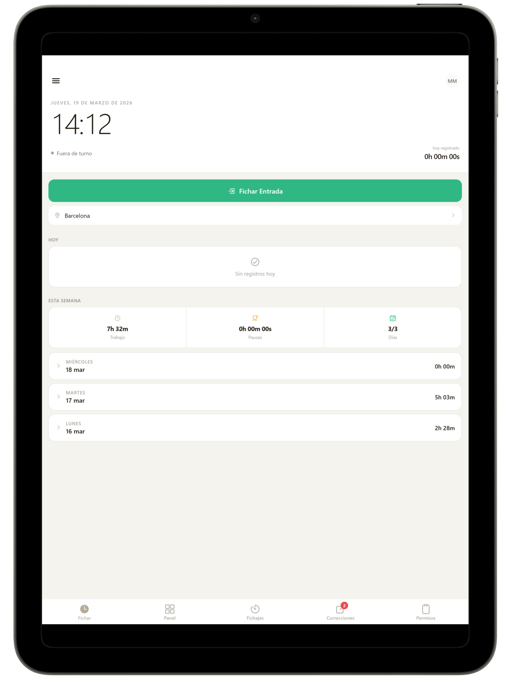 FichMe Control Horario screenshot 8