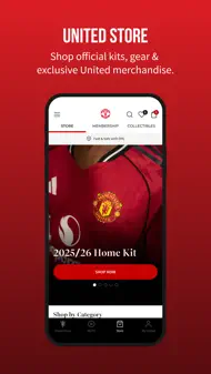 Manchester United Official App iphone bilder 2