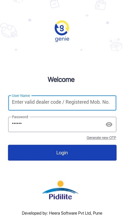 Pidilite Genie - Dealer App