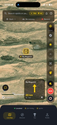 OffroadPal: UAE Off-Road Maps iPhone screenshot 1