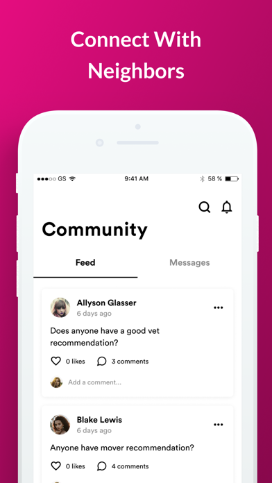 Radiate Apartments iPhone screenshot 4 - Lifestyle app