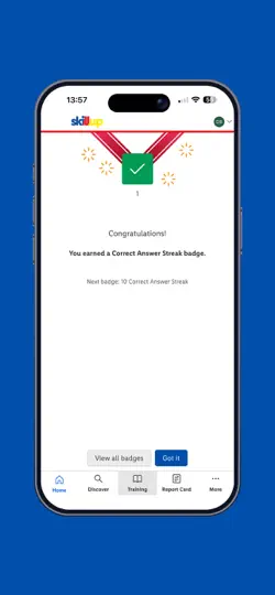 Screenshot von Lidl SkillUp auf dem iPhone 6