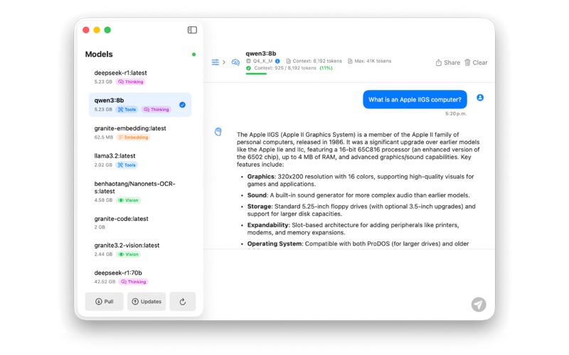 LocalIntelligence screenshot