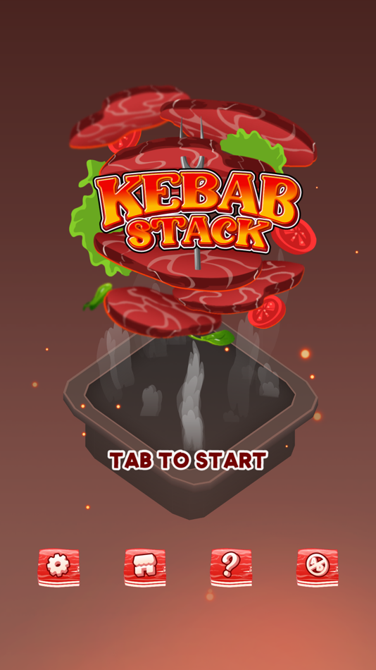 #1. KebabStack (iOS) 由: Adisoft Gaming Co., LTD