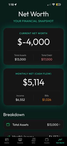 Debt Control Screenshot 2 of 6