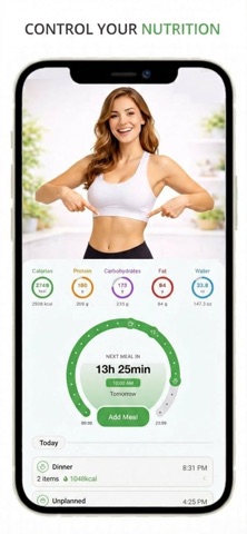 Nutrik – Calorie Counter Screenshot 1 of 3