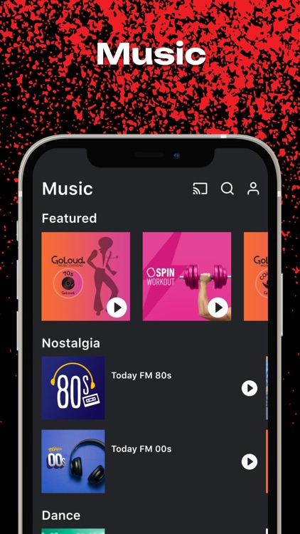 GoLoud: Radio, Podcasts, Music screenshot-3