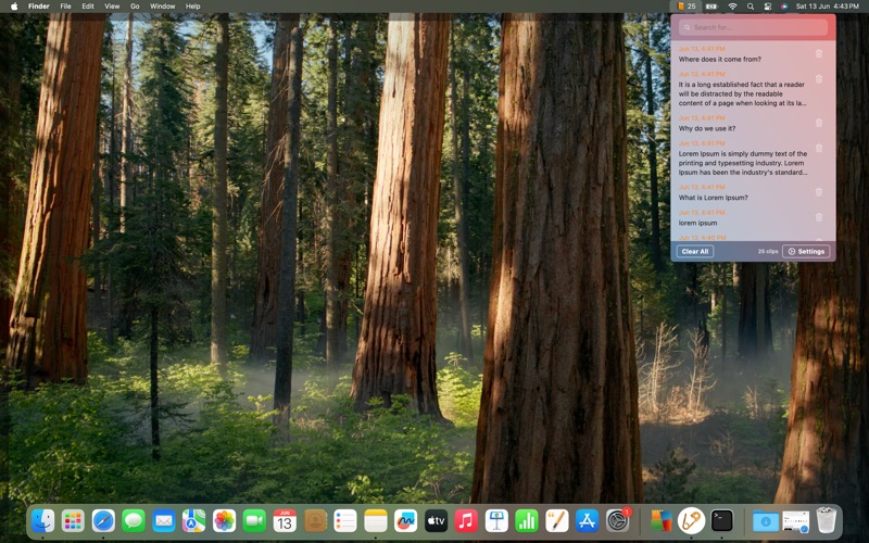 Screenshot #1 pour Copies Savior - Clipboard