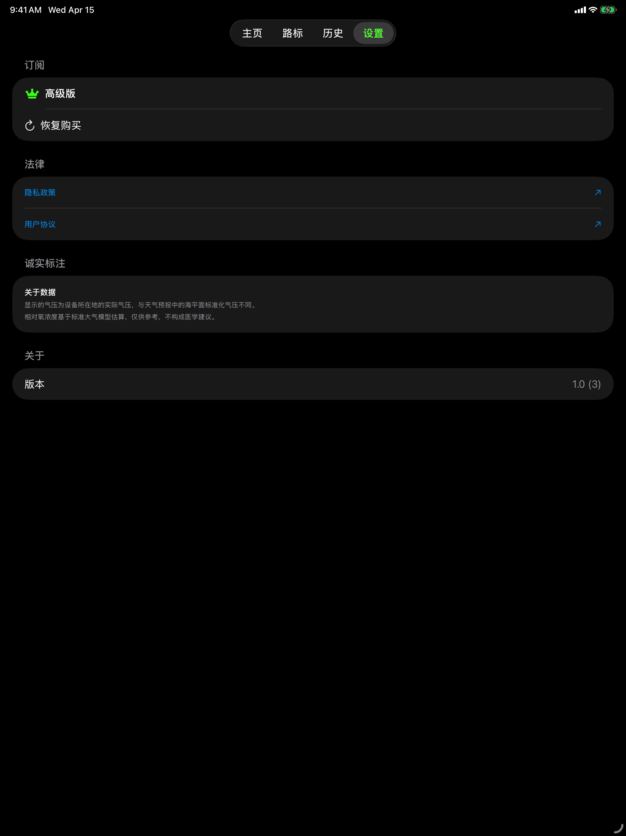 海拔日记