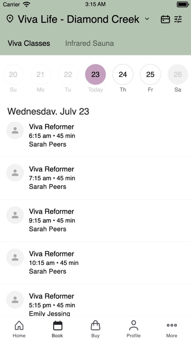 App screenshot