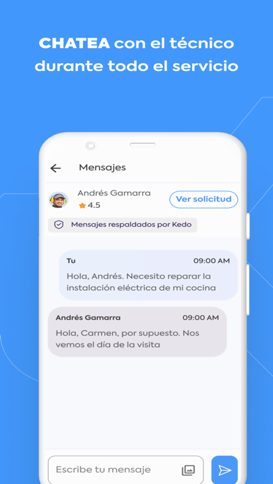 Kedo - Expertos a tu servicio Screenshot