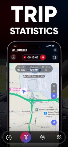 GPS Speedometer- Speed Tracker Screenshot 3 of 5