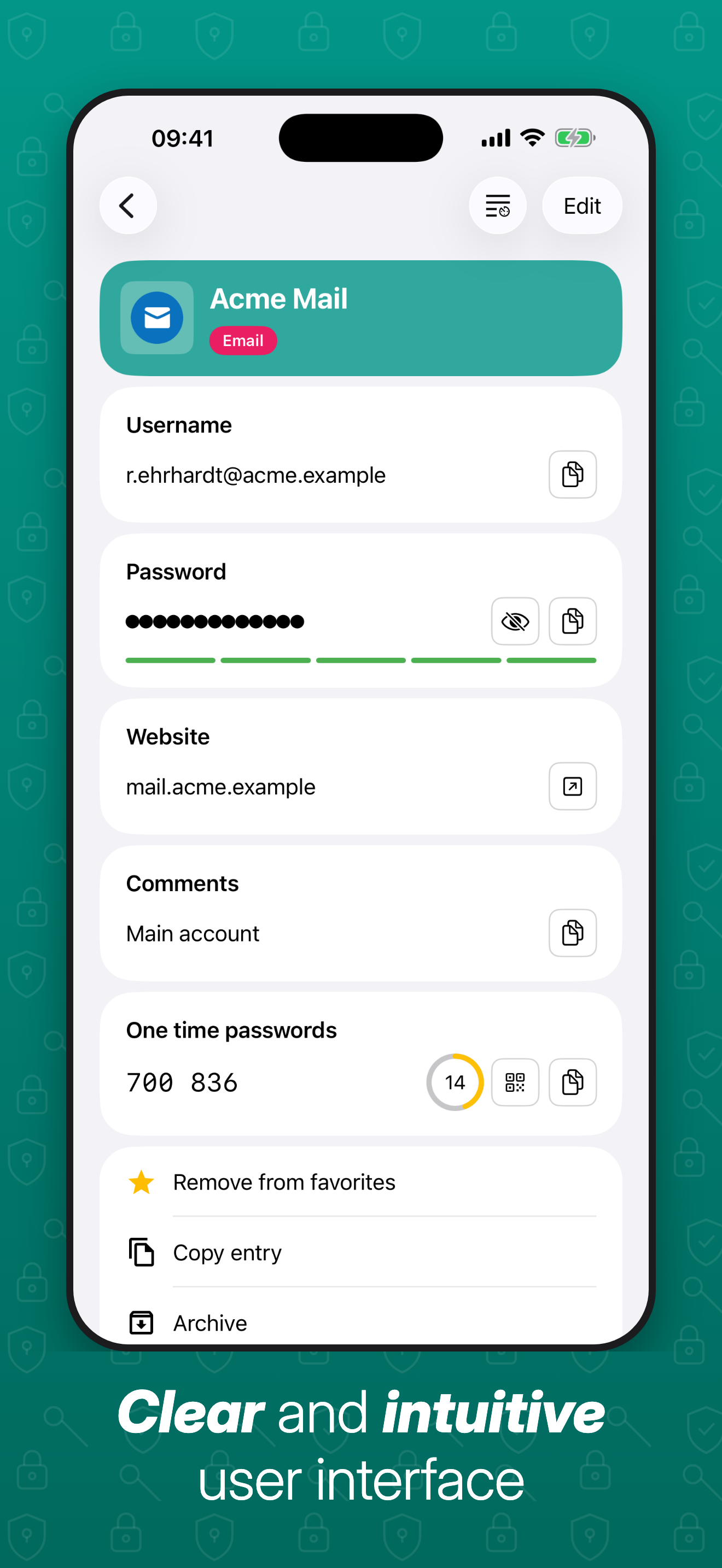 Password Safe Manager & Vault screenshot 3