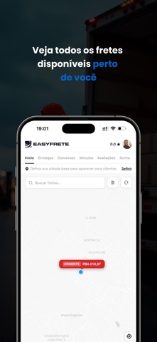 EasyFrete: Motorista e Cliente screenshot