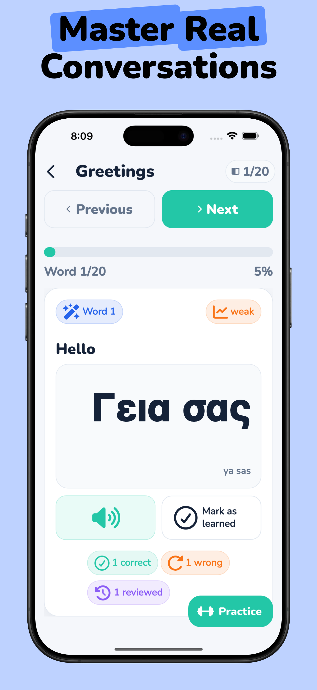 Learn Greek Language screenshot 2