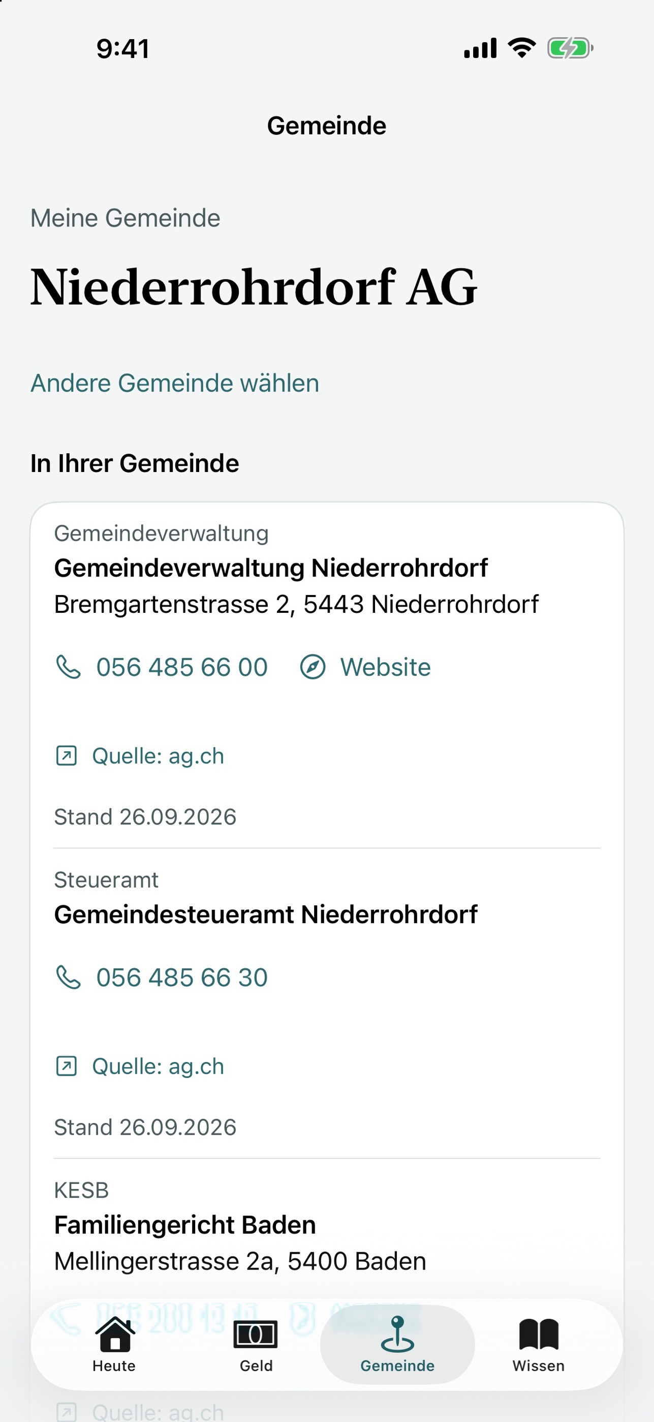Screenshot 4 of AltersPlan – Vorsorge Schweiz