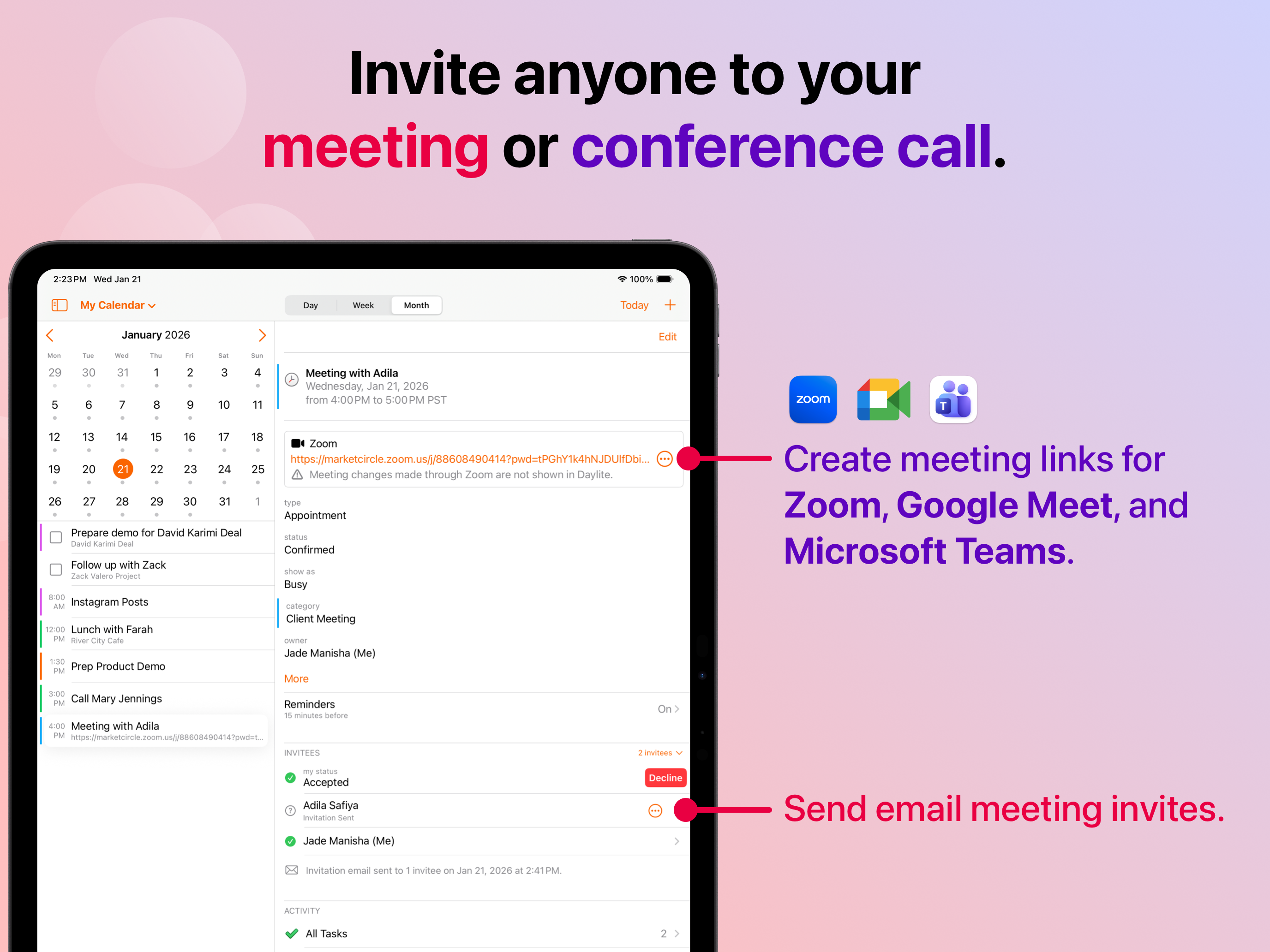 Daylite - Mail, Calendar, CRM screenshot 17